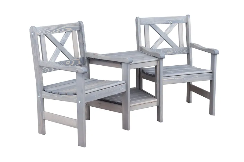 Olivo Hagelenestol - Grå - Hagemøbler - Stoler & Lenestoler - Utelenestoler