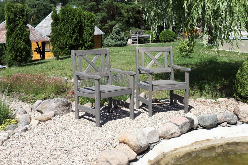 Olivo Hagelenestol - Grå - Hagemøbler - Stoler & Lenestoler - Utelenestoler