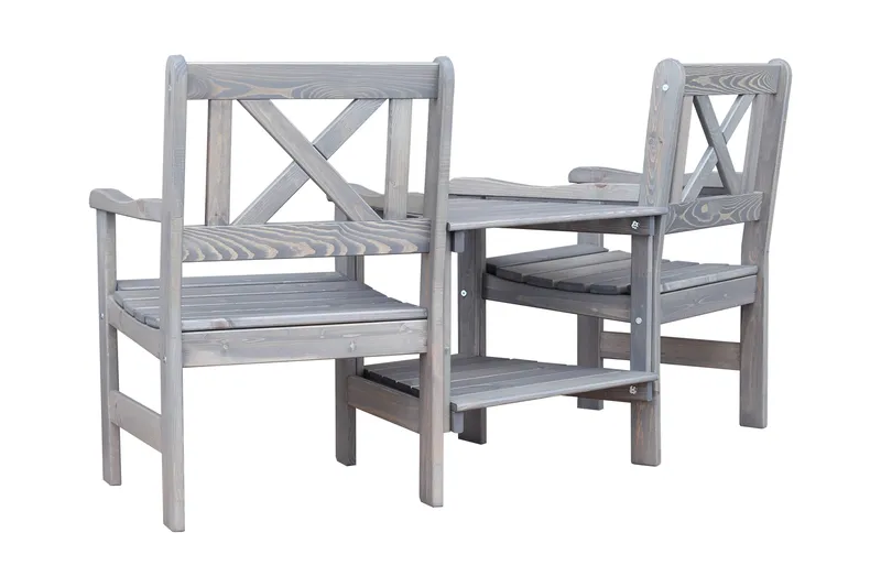 Olivo Hagelenestol - Grå - Hagemøbler - Stoler & Lenestoler - Utelenestoler