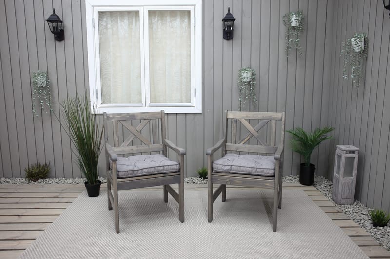 Olivo Hagelenestol - Grå - Hagemøbler - Stoler & Lenestoler - Utelenestoler