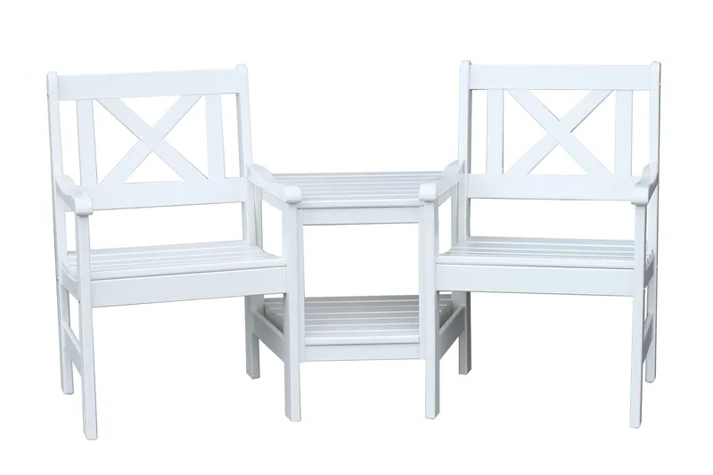Olivo Hagelenestol - Hvit - Hagemøbler - Stoler & Lenestoler - Utelenestoler