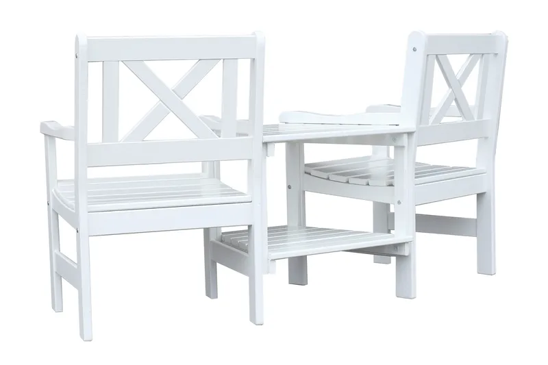 Olivo Hagelenestol - Hvit - Hagemøbler - Stoler & Lenestoler - Utelenestoler