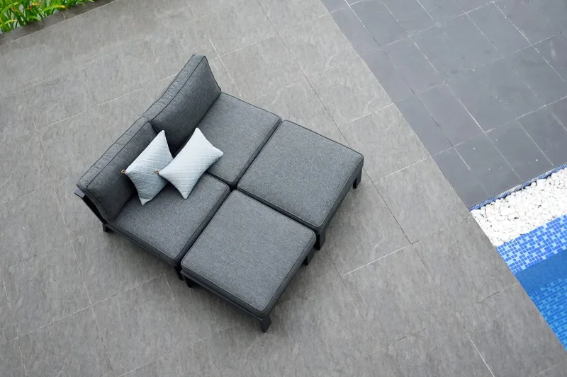 Palau Lenestol - Grå - Hagemøbler - Stoler & Lenestoler - Utelenestoler