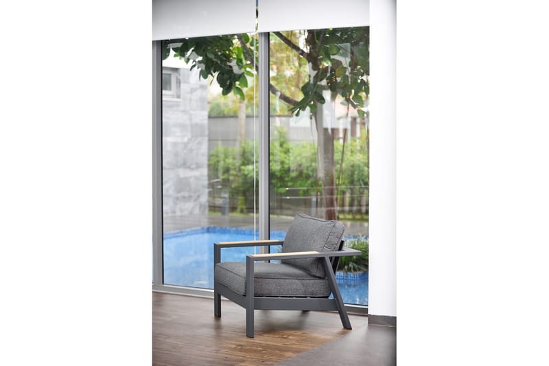 Palau Lenestol - Grå - Hagemøbler - Stoler & Lenestoler - Utelenestoler