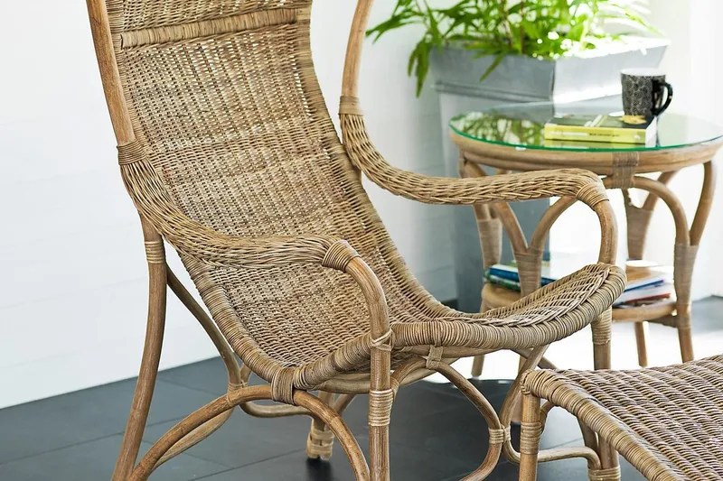 Praktø Lenestol - Naturrotting - Hagemøbler - Stoler & Lenestoler - Utelenestoler