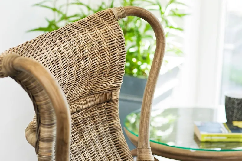 Praktø Lenestol - Naturrotting - Hagemøbler - Stoler & Lenestoler - Utelenestoler