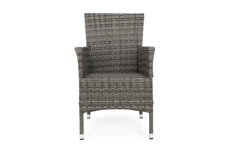 Thor Lounge Lenestol Utendørs i Kunstrotting - Grå - Hagemøbler - Stoler & Lenestoler - Utelenestoler