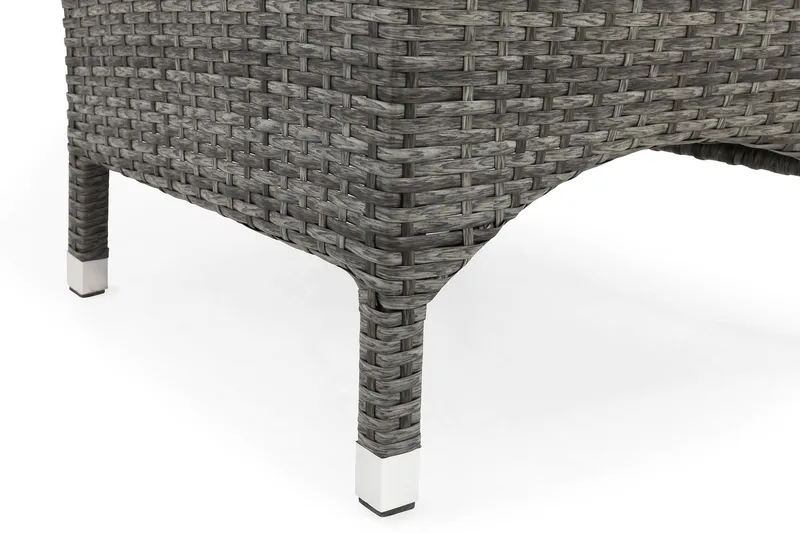 Thor Lyx Lenestol m Armleder - Grå/Aintwood - Hagemøbler - Stoler & Lenestoler - Utelenestoler