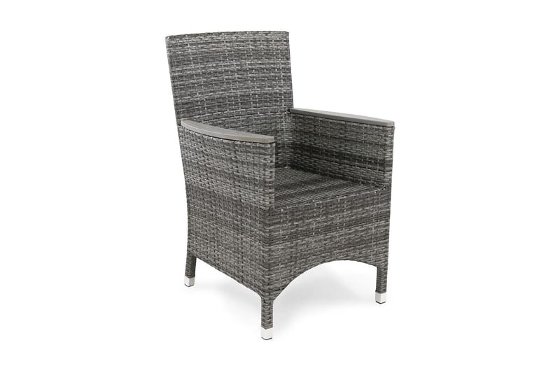 Thor Lyx Lenestol m Armleder, Grå/Aintwood