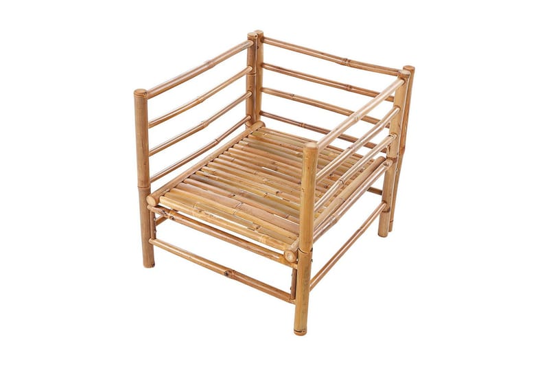 Villa Castelli Utelenestol - Lys Brun/Beige - Hagemøbler - Stoler & Lenestoler - Utelenestoler