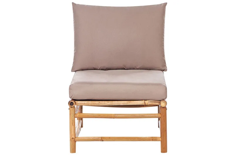 Villa Castelli Utelenestol - Lys Brun/Beige - Hagemøbler - Stoler & Lenestoler - Utelenestoler