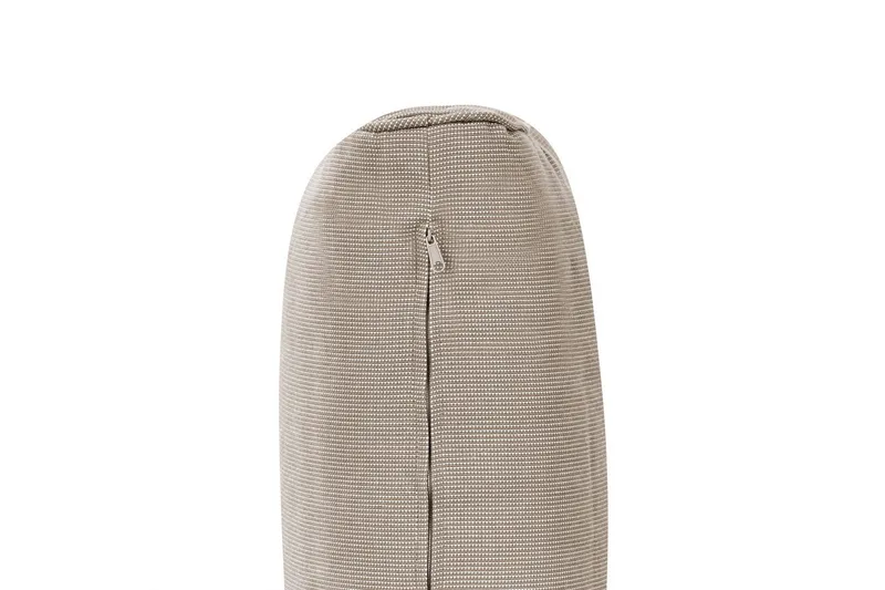 3-sitssoffa Beliani Trani Ljus trä/grått/beige, Ja Dark wood||Grey||Taupe - Hagemøbler - Loungemøbler - Lounge sofa