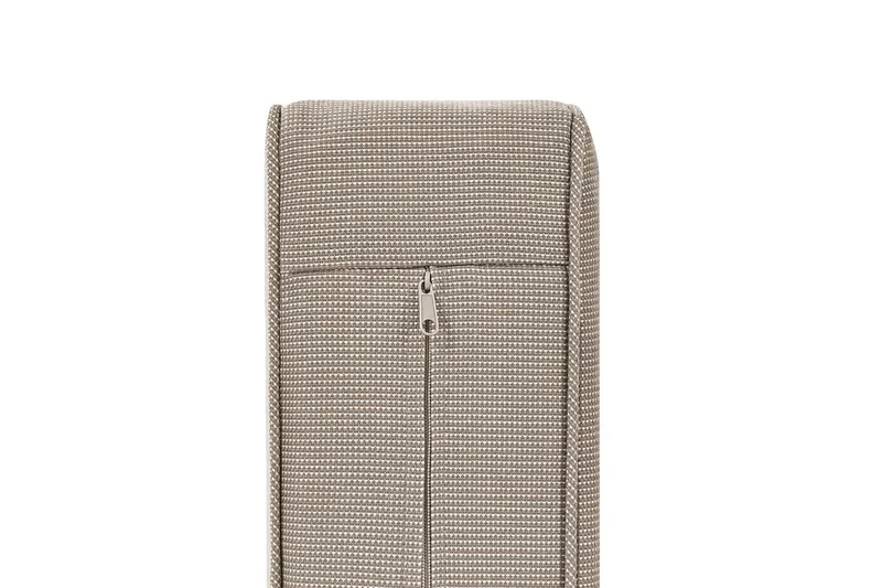 3-sitssoffa Beliani Trani Mörkt trä/grått/beige, Nej Dark wood||Grey||Beige - Hagemøbler - Loungemøbler - Lounge sofa