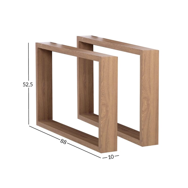Armlener til sofamodul HOME4YOU 88x52,5x10 cm (2 stk. H+V) - Grå - Hagemøbler - Loungemøbler - Møbeltrekkpakker