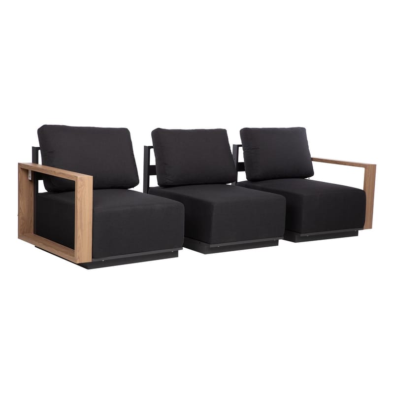 Armlener til sofamodul HOME4YOU 88x52,5x10 cm (2 stk. H+V) - Grå - Hagemøbler - Loungemøbler - Møbeltrekkpakker