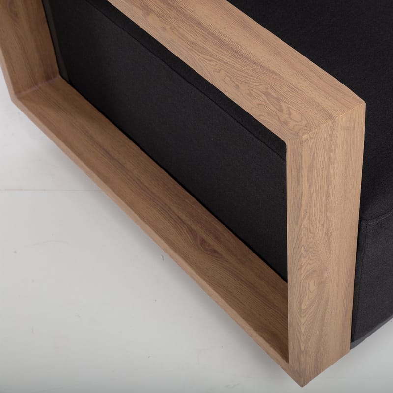 Armlener til sofamodul HOME4YOU 88x52,5x10 cm (2 stk. H+V) - Grå - Hagemøbler - Loungemøbler - Møbeltrekkpakker