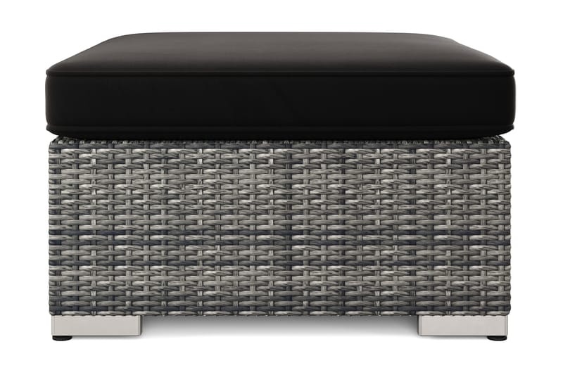 Bahamas Divanmodul – Loungebord Utendørs 75x75 cm til Sofaer - Grå - Hagemøbler - Loungemøbler - Moduler