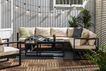 Bullerö Loungegruppe - Hagemøbler - Loungemøbler - Sofagruppe utendørs