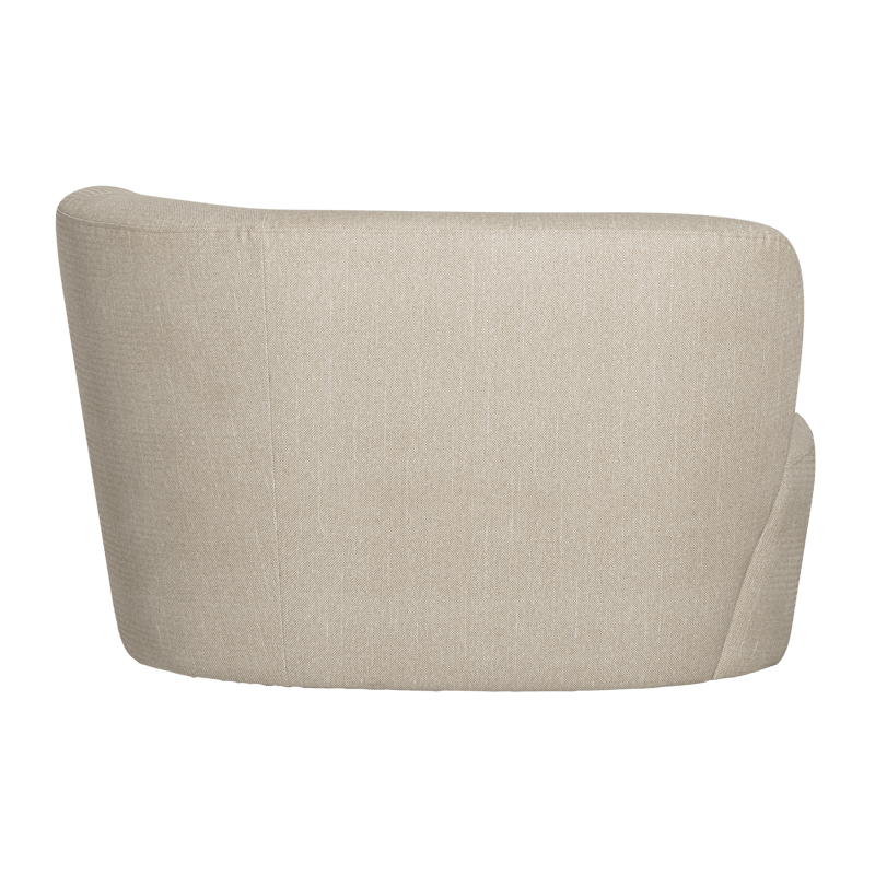 2-seters sofa Stone utendørs høyre - Sand - Hagemøbler - Loungemøbler - Moduler