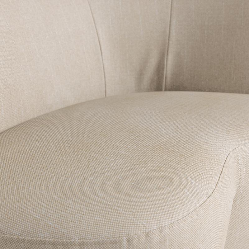 2-seters sofa Stone utendørs høyre - Sand - Hagemøbler - Loungemøbler - Moduler