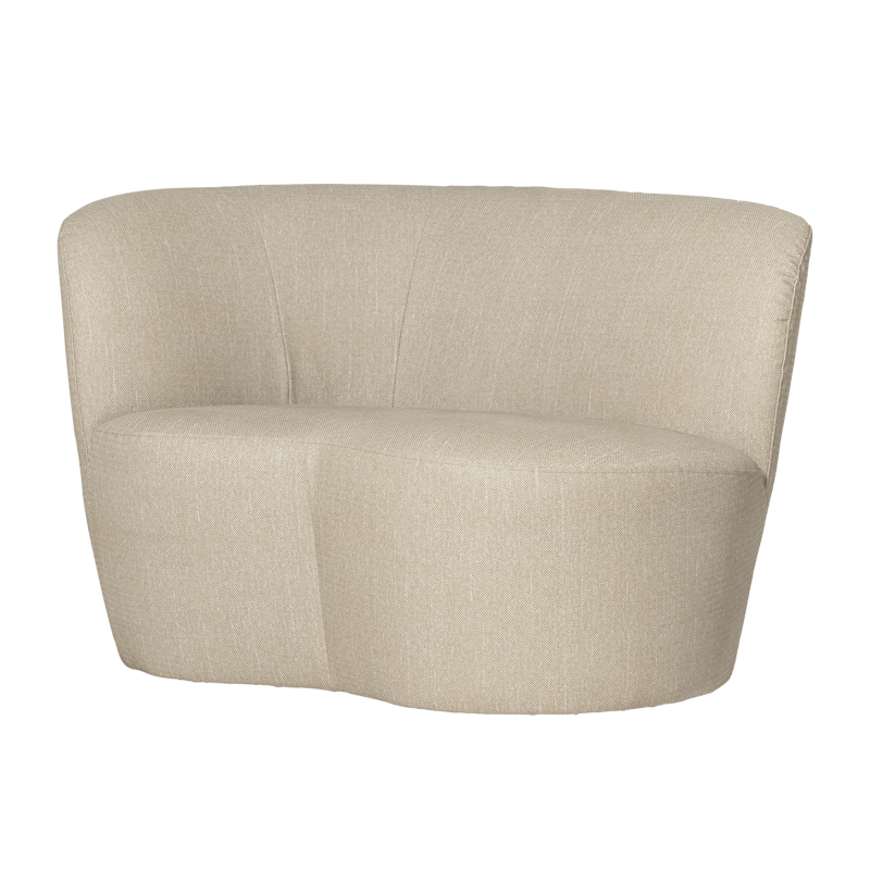 2-seters sofa Stone utendørs venstre - Sand - Hagemøbler - Loungemøbler - Moduler