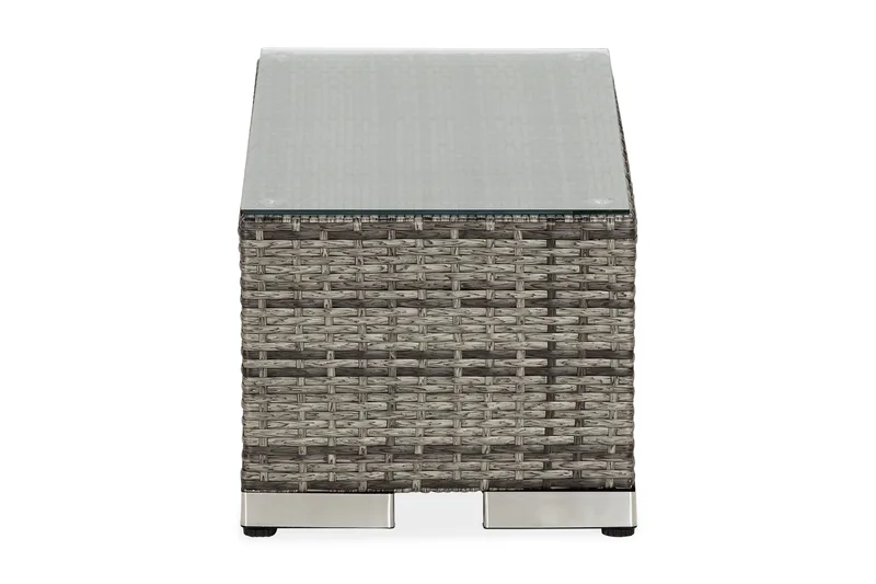 Bahamas Avslutning 37,5x90 cm - Grå - Hagemøbler - Loungemøbler - Moduler