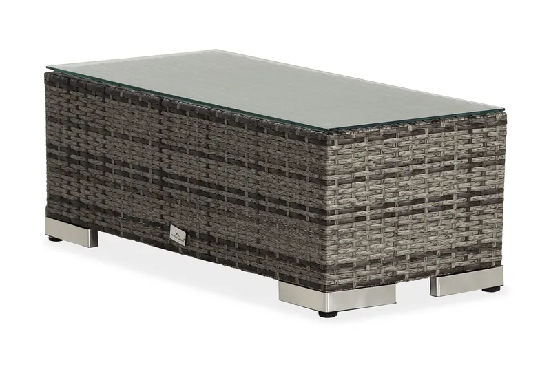Bahamas Avslutning 37,5x90 cm - Grå - Hagemøbler - Loungemøbler - Moduler