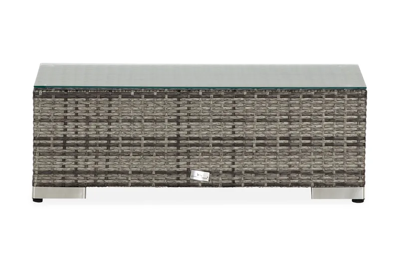 Bahamas Avslutning 37,5x90 cm - Grå - Hagemøbler - Loungemøbler - Moduler