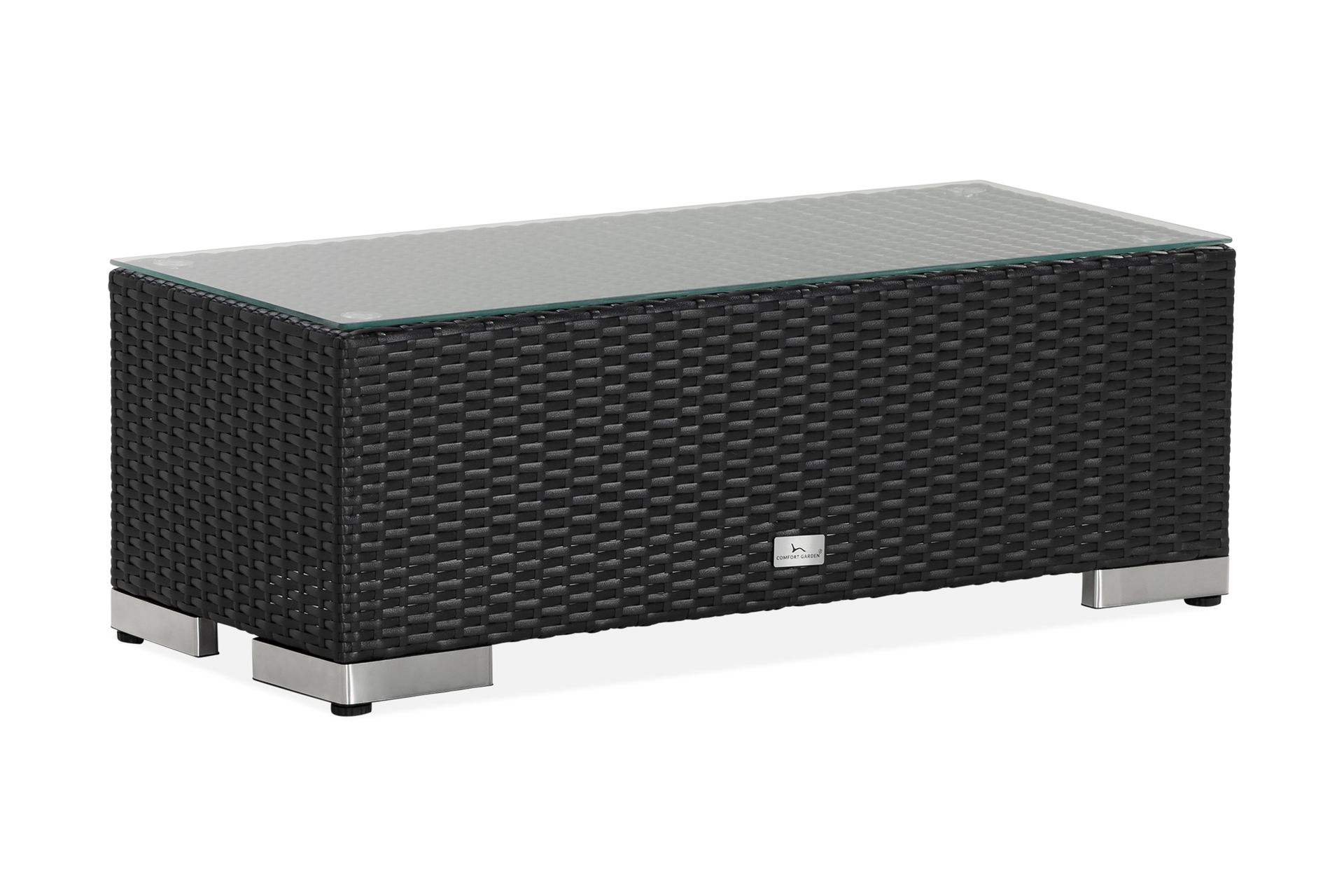 Bahamas Avslutning 90 cm - Svart - Hagemøbler - Loungemøbler - Moduler
