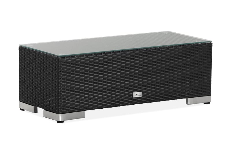 Bahamas Avslutning 90 cm - Svart - Hagemøbler - Loungemøbler - Moduler