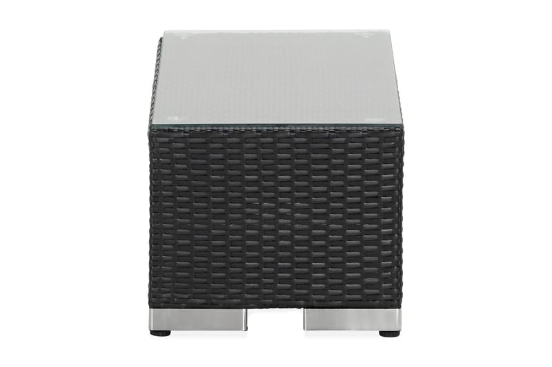 Bahamas Avslutning 90 cm - Svart - Hagemøbler - Loungemøbler - Moduler