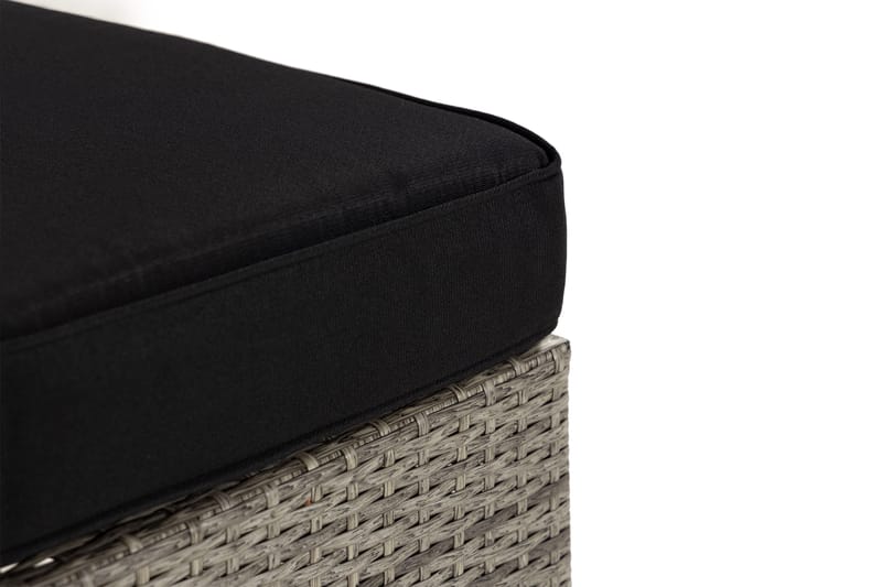 Bahamas Divan/Bord 75x75 cm - Grå - Hagemøbler - Loungemøbler - Moduler