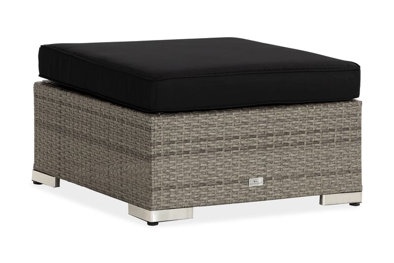 Bahamas Divan/Bord 75x75 cm - Grå - Hagemøbler - Loungemøbler - Moduler