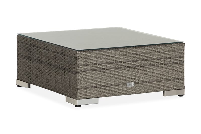 Bahamas Divan/Bord 75x75 cm - Grå - Hagemøbler - Loungemøbler - Moduler