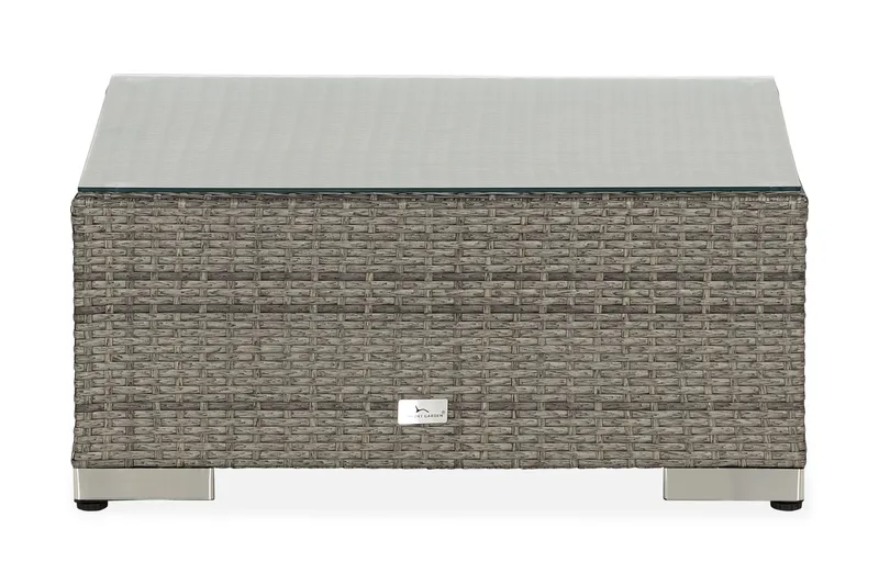 Bahamas Divan/Bord 75x75 cm - Grå - Hagemøbler - Loungemøbler - Moduler