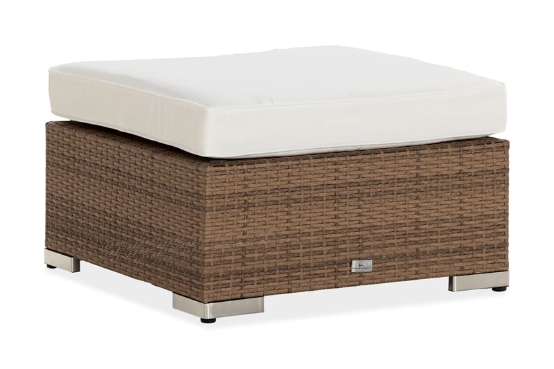 Bahamas Divan/Bord 75x75 cm - Sand - Hagemøbler - Loungemøbler - Moduler