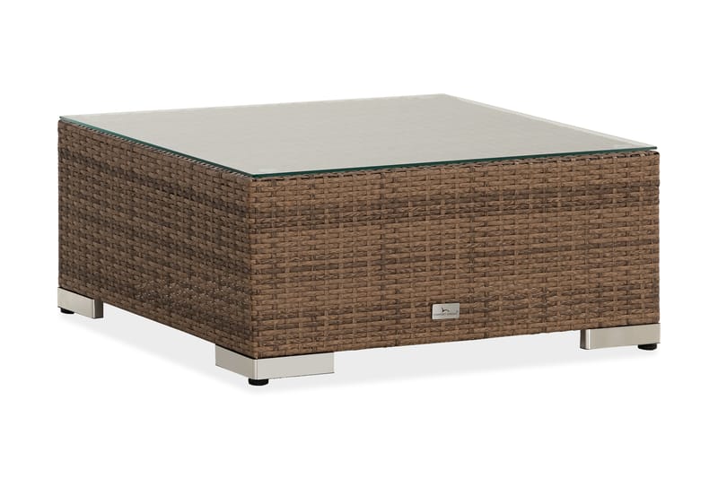 Bahamas Divan/Bord 75x75 cm - Sand - Hagemøbler - Loungemøbler - Moduler