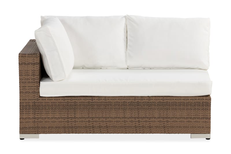 Bahamas Høyremodul 140 cm - Sand - Hjørnemodul hagesofa - Moduler