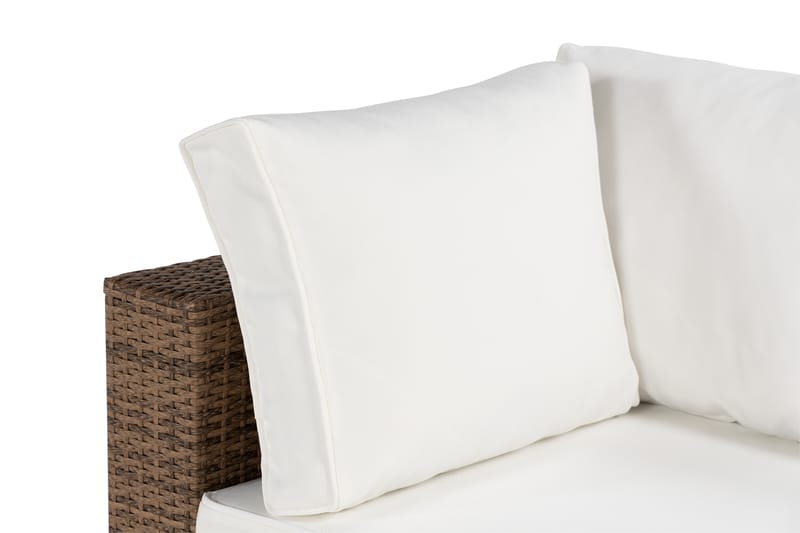 Bahamas Høyremodul 140 cm - Sand - Hagemøbler - Loungemøbler - Moduler - Hjørnemodul hagesofa