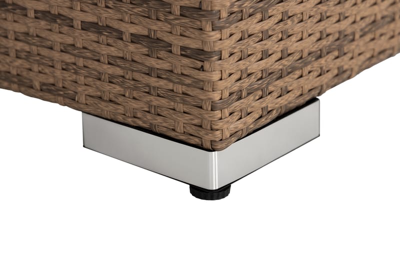 Bahamas Høyremodul 140 cm - Sand - Hagemøbler - Loungemøbler - Moduler - Hjørnemodul hagesofa