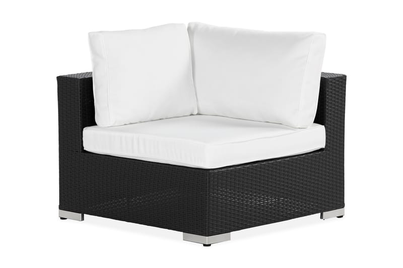 Bahamas Hjørnedel - Svart - Hagemøbler - Loungemøbler - Moduler - Hjørnemodul hagesofa