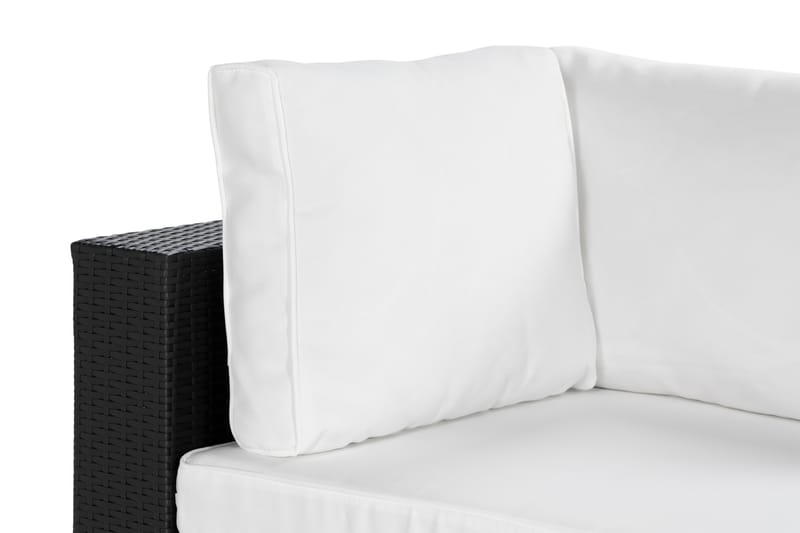 Bahamas Hjørnedel - Svart - Hagemøbler - Loungemøbler - Moduler - Hjørnemodul hagesofa