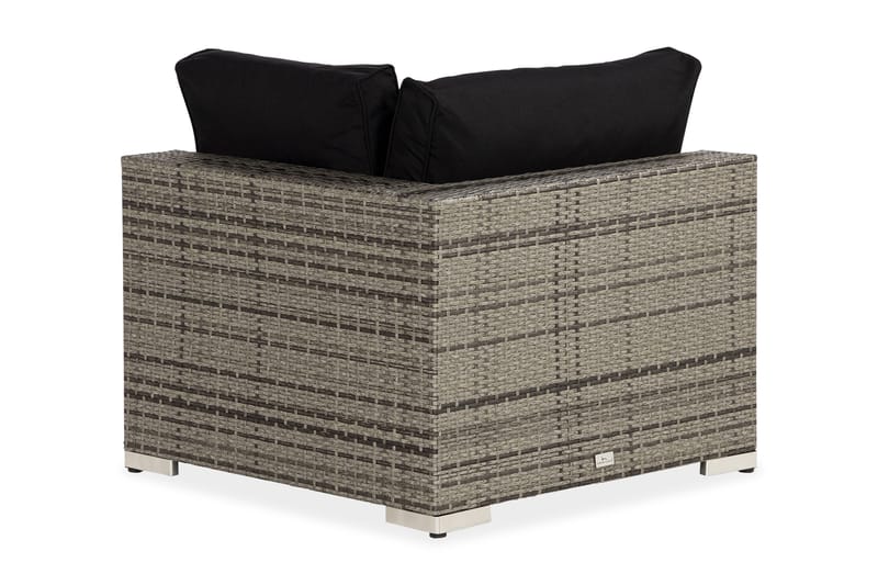 Bahamas Hjørnemodul - Grå - Hagemøbler - Loungemøbler - Moduler - Hjørnemodul hagesofa