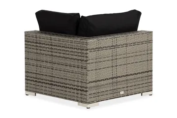 Bahamas Hjørnemodul - Grå - Hagemøbler - Loungemøbler - Moduler - Hjørnemodul hagesofa