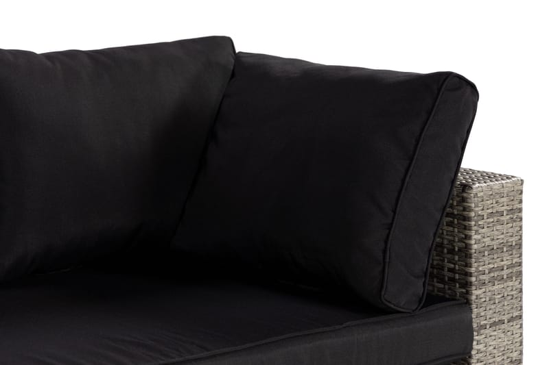 Bahamas Hjørnemodul - Grå - Hagemøbler - Loungemøbler - Moduler - Hjørnemodul hagesofa