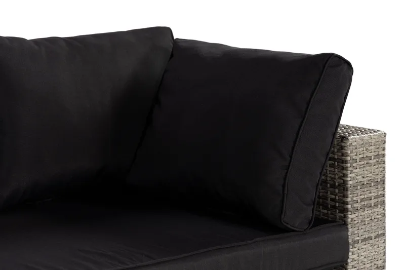 Bahamas Hjørnemodul - Grå - Hagemøbler - Loungemøbler - Moduler - Hjørnemodul hagesofa