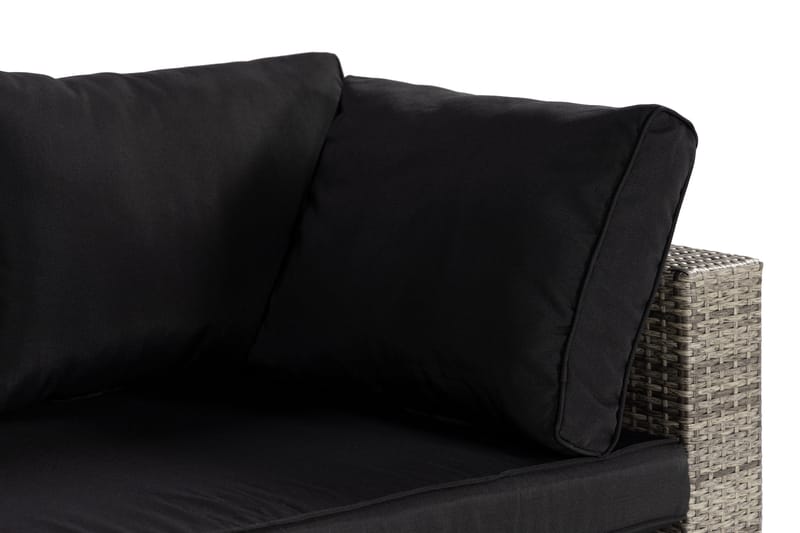 Bahamas Hjørnemodul - Grå - Hagemøbler - Loungemøbler - Moduler - Hjørnemodul hagesofa