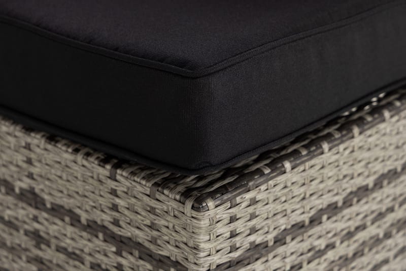 Bahamas Hjørnemodul - Grå - Hagemøbler - Loungemøbler - Moduler - Hjørnemodul hagesofa