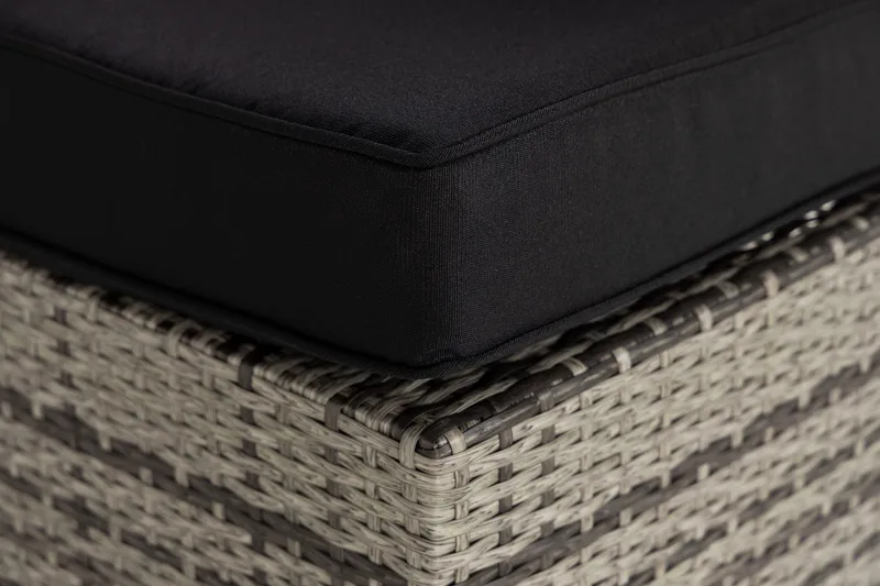 Bahamas Hjørnemodul - Grå - Hagemøbler - Loungemøbler - Moduler - Hjørnemodul hagesofa