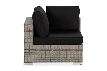 Bahamas Hjørnemodul - Grå - Hagemøbler - Loungemøbler - Moduler - Hjørnemodul hagesofa